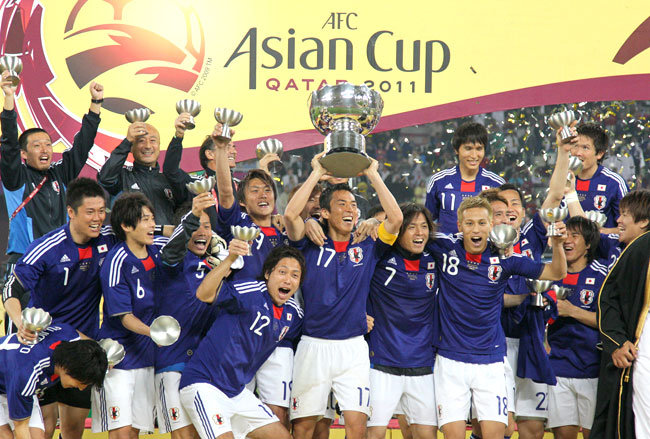 サッカー日本代表 アジアカップの軌跡